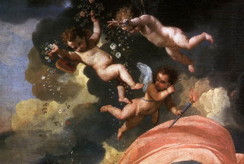 POUSSIN, Nicolas The Triumph of Neptune (detail)  DF china oil painting image